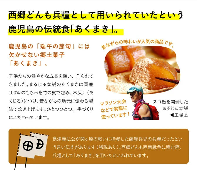 スゴ飯（あくまきジェル）単品 無添加 エナジーゼリー まるじゅ本舗